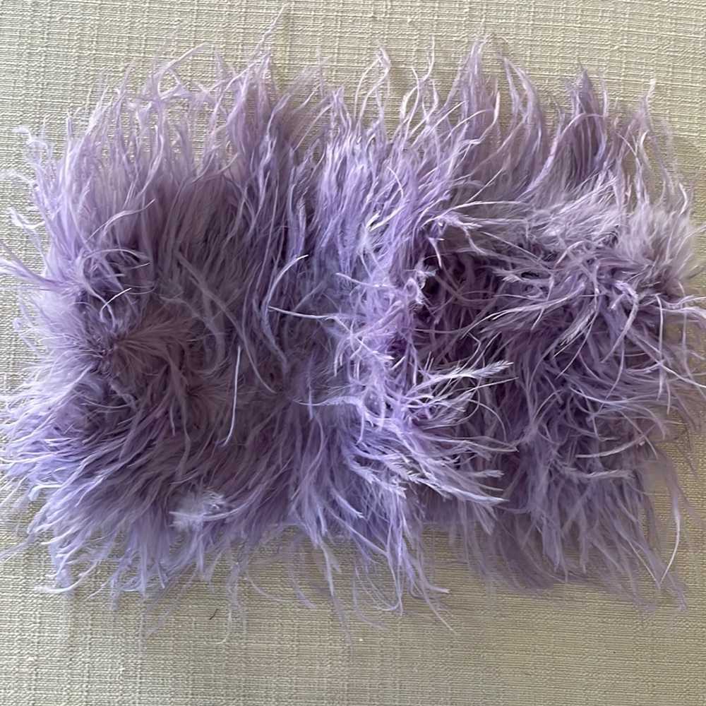 Lilac Feather Corset